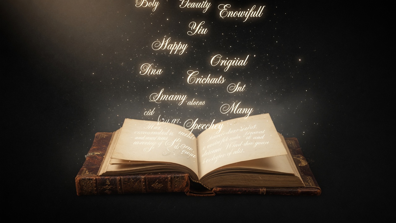 Words forming paragraphs on the pages of your novel